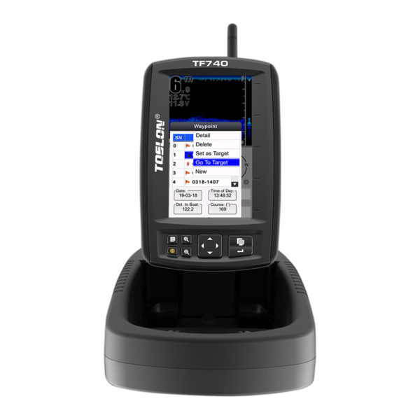 Toslon TF-740 - Kolorowa echosonda z GPS - obrazek 4