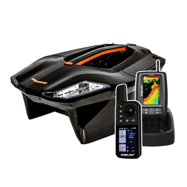 Toslon XBOAT 730 + XR310 + TF-520 - GPS, Sonar, Autopilot - Łódka zanętowa