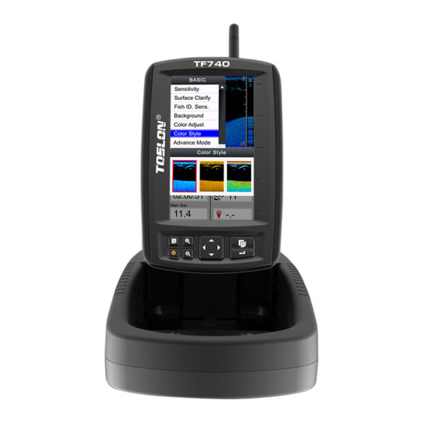 Toslon TF-740 - Kolorowa echosonda z GPS - obrazek 3