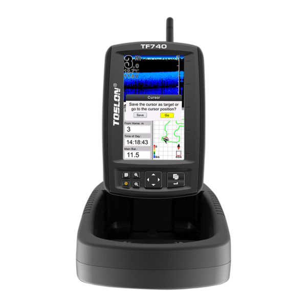 Toslon TF-740 - Kolorowa echosonda z GPS - obrazek 5